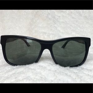 Black Versace polarized Sun glasses